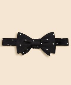 Brooks Brothers / ブルックス ブラザーズ ネクタイ | シルク　ドット　レップボウタイ　Made in USA