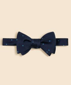 Brooks Brothers / ブルックス ブラザーズ ネクタイ | シルク　ドット　レップボウタイ　Made in USA