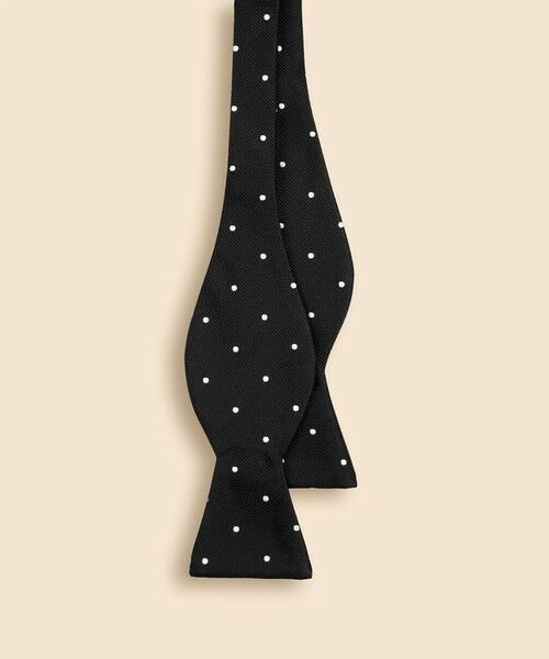 Brooks Brothers / ブルックス ブラザーズ ネクタイ | シルク　ドット　レップボウタイ　Made in USA | 詳細1