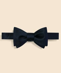Brooks Brothers / ブルックス ブラザーズ ネクタイ | シルク　ソリッド　レップボウタイ　Made in USA