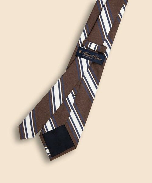 Brooks Brothers / ブルックス ブラザーズ ネクタイ | シルク／コットン　フレームドストライプタイ | 詳細1