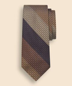 Brooks Brothers / ブルックス ブラザーズ ネクタイ | シルク　テキスチャード　ストライプタイ