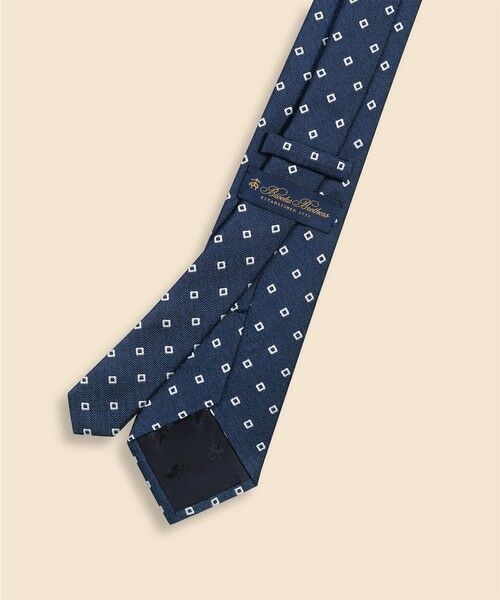 Brooks Brothers / ブルックス ブラザーズ ネクタイ | シルク　スクエアモチーフ　ジャカードタイ | 詳細2