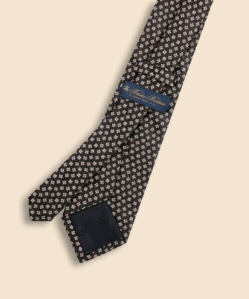 Brooks Brothers / ブルックス ブラザーズ ネクタイ | シルク　テキスチャード　フラワー　ジャカードタイ | 詳細1
