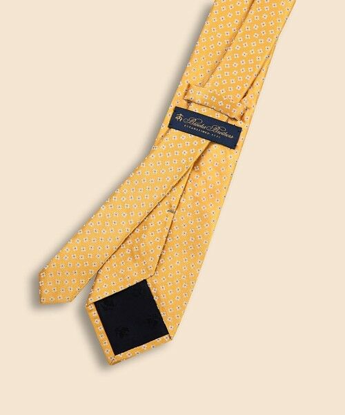 Brooks Brothers / ブルックス ブラザーズ ネクタイ | シルク　テキスチャード　フラワー　ジャカードタイ | 詳細3