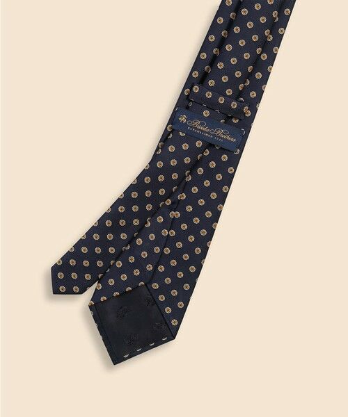 Brooks Brothers / ブルックス ブラザーズ ネクタイ | シルク　フラワーサークル　ジャカードタイ | 詳細1
