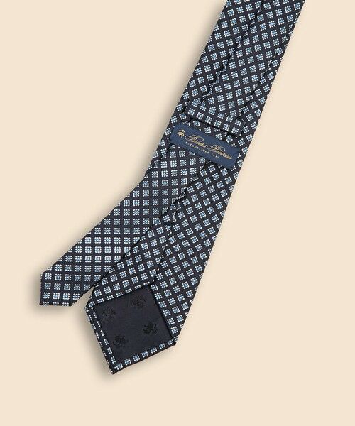 Brooks Brothers / ブルックス ブラザーズ ネクタイ | シルク　スクエアフラワー　ジャカードタイ | 詳細2