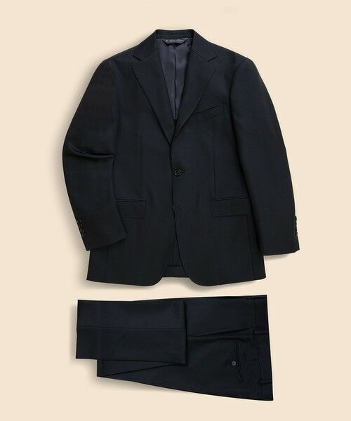 Brooks Brothers/ブルックス ブラザーズ ウール/モヘア シャドーストライプ 段返り3釦スーツ TOKYO model ネイビー 40REG Brooks Brothers/ブルックス ブラザーズ ウール/モヘア シャドーストライプ 段返り3釦スーツ TOKYO model ネイビー 40REG