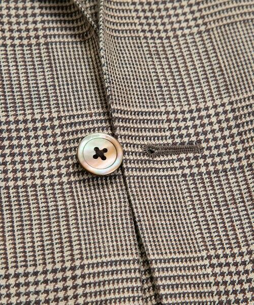 Brooks Brothers / ブルックス ブラザーズ テーラードジャケット | アイリッシュリネン グレンプラッド 2釦アンコンジャケット Classic | 詳細3