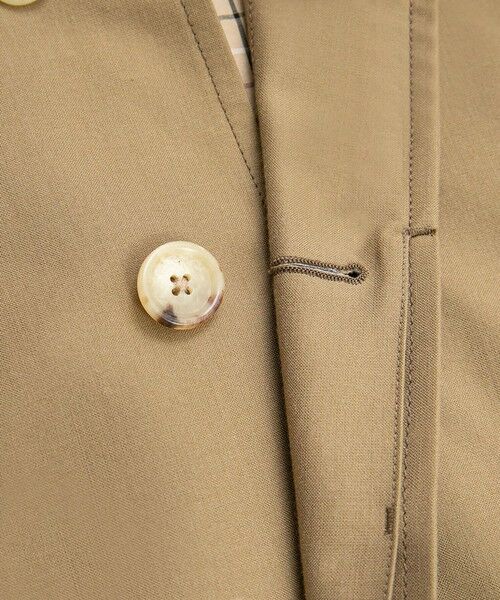 Brooks Brothers / ブルックス ブラザーズ ステンカラーコート | コットン/ウール ポプリン バルカラーコート | 詳細3