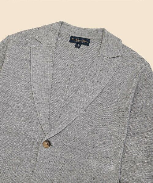 Brooks Brothers / ブルックス ブラザーズ カーディガン・ボレロ | リネン／コットン　ニットジャケット | 詳細1