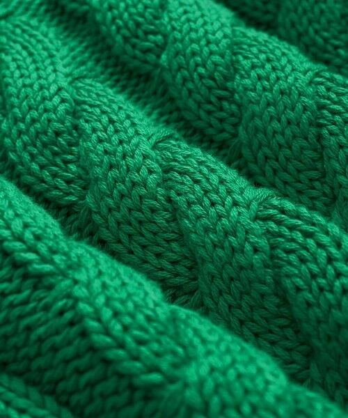 Brooks Brothers / ブルックス ブラザーズ ニット・セーター | スーピマコットン　ヨークカラーブロック　ケーブル　クルーネックセーター | 詳細2