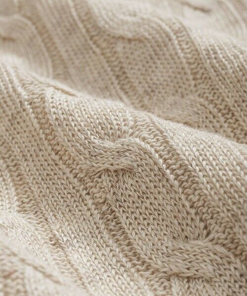 Brooks Brothers / ブルックス ブラザーズ ニット・セーター | リネン　ケーブル　クルーネックセーター | 詳細2