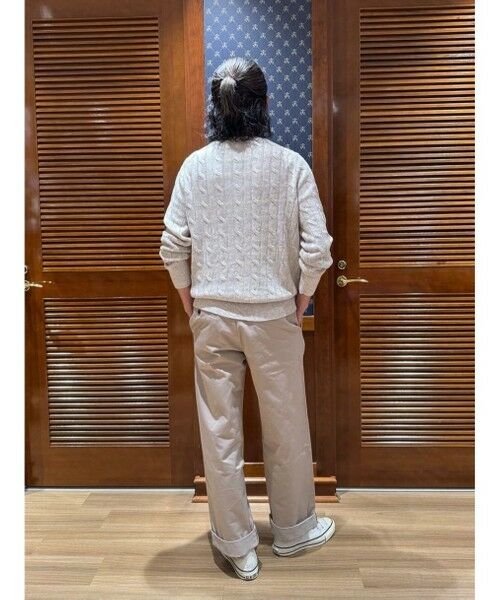 Brooks Brothers / ブルックス ブラザーズ ニット・セーター | リネン　ケーブル　クルーネックセーター | 詳細5