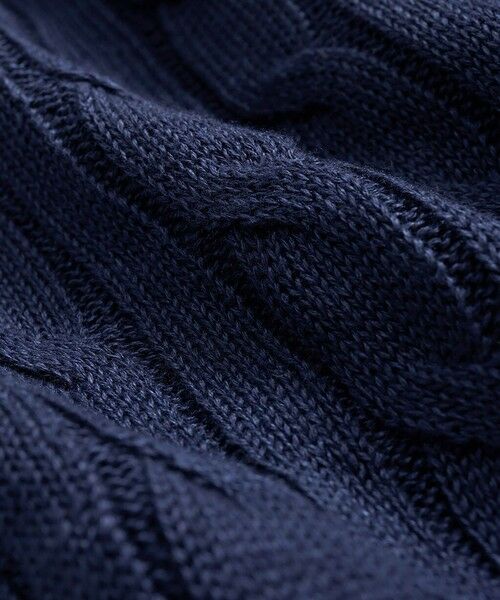 Brooks Brothers / ブルックス ブラザーズ ニット・セーター | リネン　ケーブル　クルーネックセーター | 詳細7