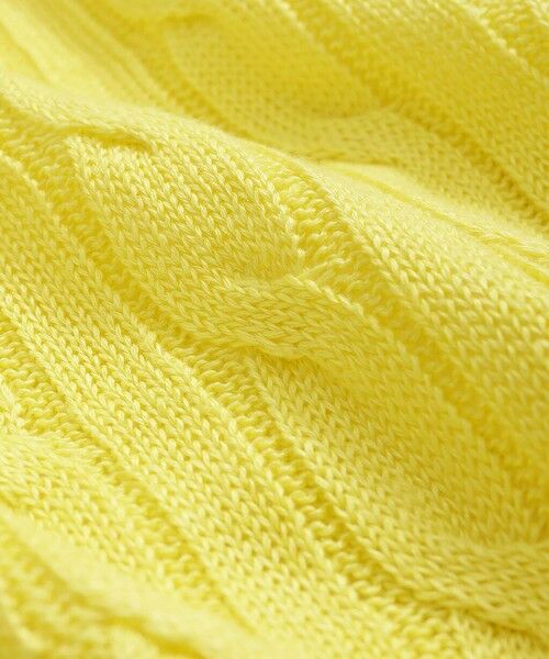 Brooks Brothers / ブルックス ブラザーズ ニット・セーター | リネン　ケーブル　クルーネックセーター | 詳細13