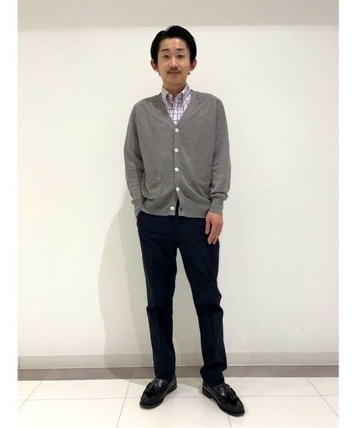 Brooks Brothers / ブルックス ブラザーズ カーディガン・ボレロ | リネン　Vネックカーディガン | 詳細2