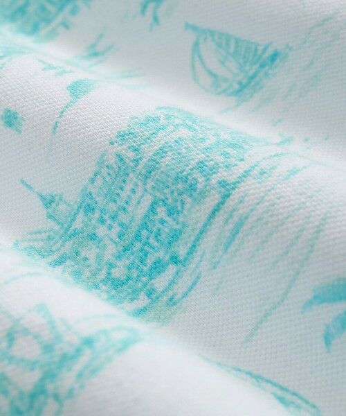 Brooks Brothers / ブルックス ブラザーズ ポロシャツ | コットンピケ　バミューダプリント　ポロシャツ | 詳細2