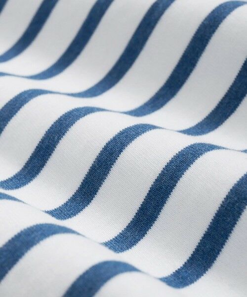 Brooks Brothers / ブルックス ブラザーズ カットソー | スウェードコットン　GFロゴ　マリナーストライプ　ロングスリーブTシャツ | 詳細2