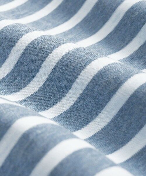 Brooks Brothers / ブルックス ブラザーズ カットソー | スウェードコットン　GFロゴ　マリナーストライプ　ロングスリーブTシャツ | 詳細5