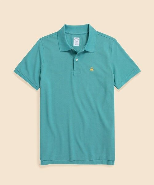 Brooks Brothers/ブルックス ブラザーズ スーピマコットンストレッチ ピケ GFロゴ ポロシャツ Slim Fit ブルー系その他2 S Brooks Brothers/ブルックス ブラザーズ スーピマコットンストレッチ ピケ GFロゴ ポロシャツ Slim Fit ブルー系その他2 S