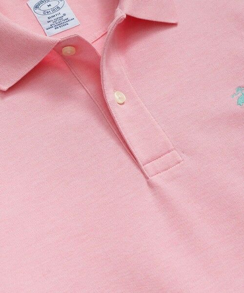 Brooks Brothers / ブルックス ブラザーズ ポロシャツ | スーピマコットンストレッチ ピケ GFロゴ ポロシャツ Slim Fit | 詳細5