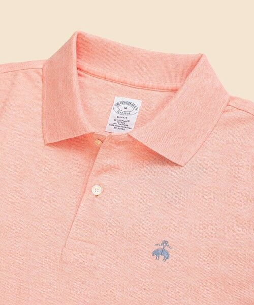 Brooks Brothers / ブルックス ブラザーズ ポロシャツ | スーピマコットンストレッチ ピケ GFロゴ ポロシャツ Slim Fit | 詳細7