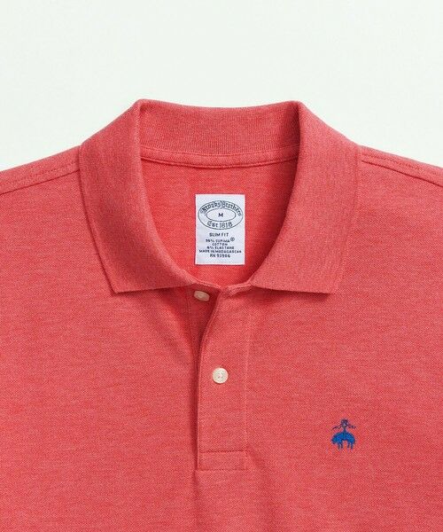 Brooks Brothers / ブルックス ブラザーズ ポロシャツ | スーピマコットンストレッチ ピケ GFロゴ ポロシャツ Slim Fit | 詳細8