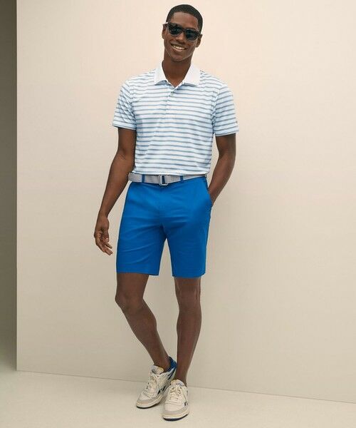 Brooks Brothers / ブルックス ブラザーズ ポロシャツ | Performance Series ストレッチジャージー BB#1 ストライプ ポロシャツ | 詳細1