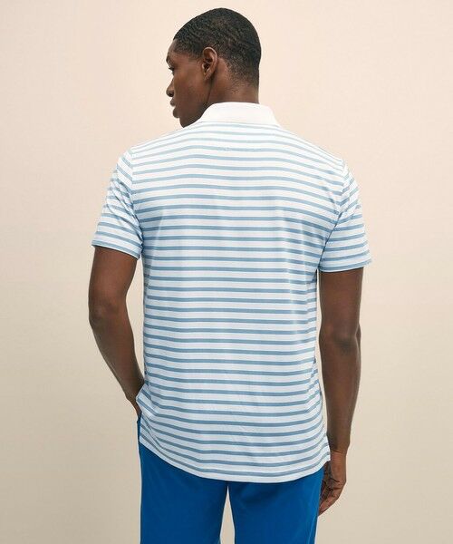 Brooks Brothers / ブルックス ブラザーズ ポロシャツ | Performance Series ストレッチジャージー BB#1 ストライプ ポロシャツ | 詳細2