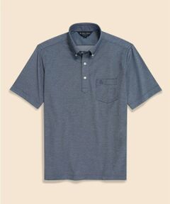 Brooks Brothers / ブルックス ブラザーズ ポロシャツ | コットンポリエステルピケ　GFロゴ　ポロシャツ