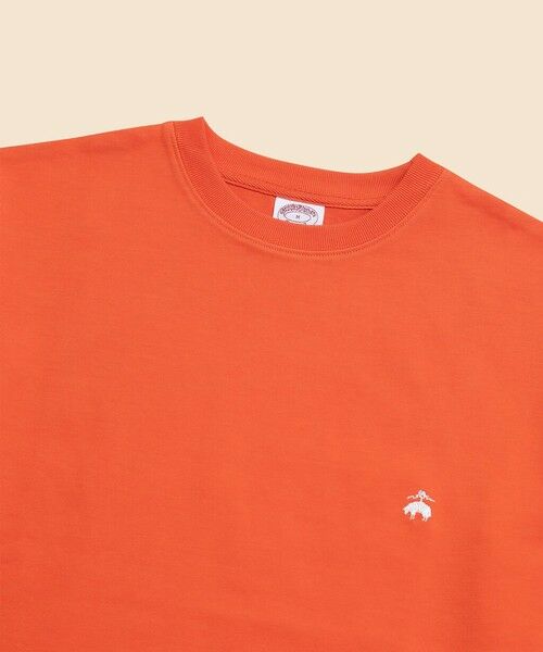 Brooks Brothers / ブルックス ブラザーズ Tシャツ | USAコットンジャージー ヘビーウェイト GFロゴ Tシャツ | 詳細4