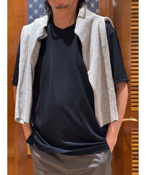 Brooks Brothers / ブルックス ブラザーズ Tシャツ | ウール/ナイロン クルーネック Tシャツ | 詳細5