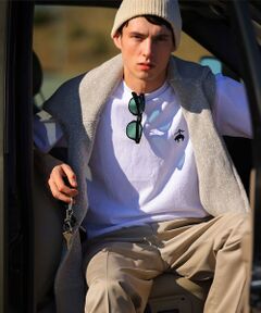 Brooks Brothers / ブルックス ブラザーズ Tシャツ | ◆オンラインストア限定◆USAコットンジャージー　ビッグGFロゴ　Tシャツ