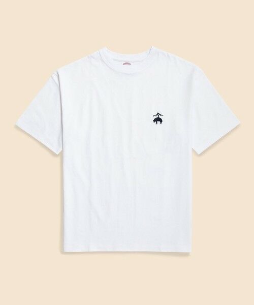 オンラインストア限定 Usaコットンジャージー ビッグgfロゴ Tシャツ （tシャツ）｜brooks Brothers   ブルックス 