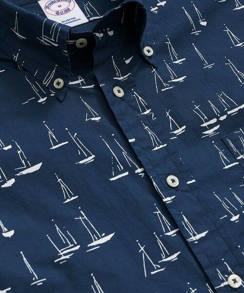 Brooks Brothers / ブルックス ブラザーズ シャツ・ブラウス | コットン　セイルボートプリント　ショートスリーブ　フライデーシャツ | 詳細1