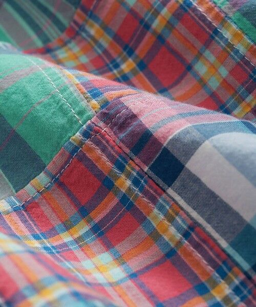 Brooks Brothers / ブルックス ブラザーズ シャツ・ブラウス | コットン　マドラスパッチワーク　ショートスリーブ　カジュアルシャツ　Regular Fit | 詳細2