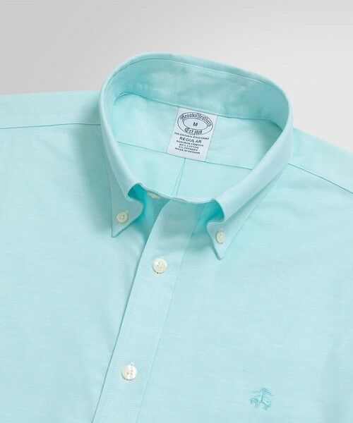 Brooks Brothers / ブルックス ブラザーズ シャツ・ブラウス | ノンアイロン　ストレッチオックスフォード　GFロゴ　ショートスリーブ　カジュアルシャツ　Regular Fit | 詳細1
