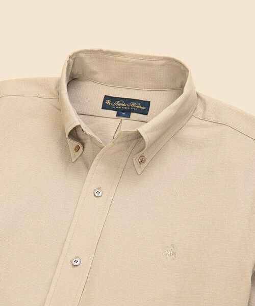 Brooks Brothers / ブルックス ブラザーズ シャツ・ブラウス | ◆オンラインストア限定◆ポリエステル　GFロゴ　ポロボタンダウンカラー　ショートスリーブシャツ　Traditional | 詳細3