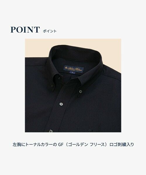 Brooks Brothers / ブルックス ブラザーズ シャツ・ブラウス | ◆オンラインストア限定◆ポリエステル　GFロゴ　ポロボタンダウンカラー　ショートスリーブシャツ　Traditional | 詳細19