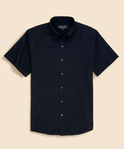 Brooks Brothers/ブルックス ブラザーズ ◆オンラインストア限定◆ポリエステル GFロゴ ポロボタンダウンカラー ショートスリーブシャツ Traditional ネイビー L Brooks Brothers/ブルックス ブラザーズ ◆オンラインストア限定◆ポリエステル GFロゴ ポロボタンダウンカラー ショートスリーブシャツ Traditional ネイビー L