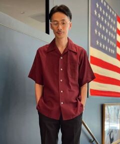 Brooks Brothers / ブルックス ブラザーズ シャツ・ブラウス | コットン　バスケットウィーブ　キャンプシャツ