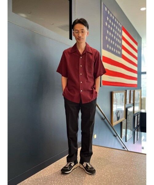 Brooks Brothers / ブルックス ブラザーズ シャツ・ブラウス | コットン バスケットウィーブ キャンプシャツ | 詳細4