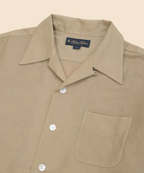 Brooks Brothers / ブルックス ブラザーズ シャツ・ブラウス | コットン バスケットウィーブ キャンプシャツ | 詳細9