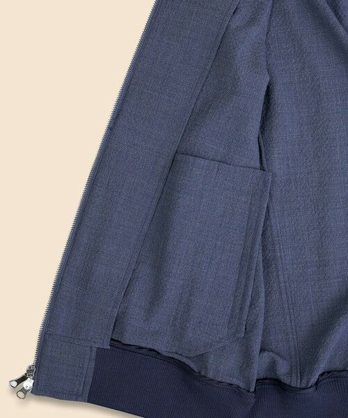 Brooks Brothers / ブルックス ブラザーズ ブルゾン | ポリエステル／ウール　シアサッカー　ボマージャケット | 詳細14