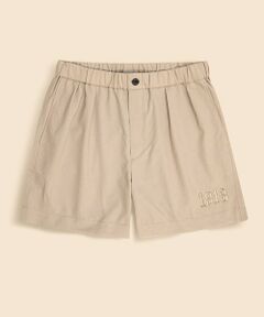 Brooks Brothers / ブルックス ブラザーズ その他パンツ | ◆オンラインストア限定◆ポリエステル　1818ロゴ　プリーテッドショーツ