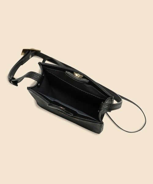 ブルックスブラザーズ　レザー 2way ショルダーバッグ カウレザー スクエア ミニクロスボディバッグ （ショルダー