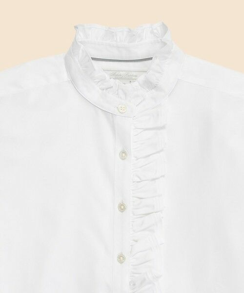 Brooks Brothers / ブルックス ブラザーズ シャツ・ブラウス | スーピマコットン　ラッフルカラーブラウス | 詳細1