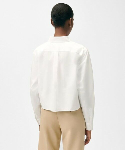 Brooks Brothers / ブルックス ブラザーズ シャツ・ブラウス | コットン　クロップド　ブラウス | 詳細1
