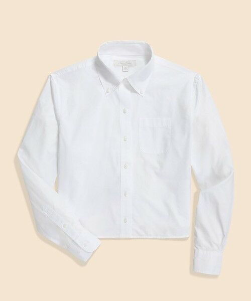 Brooks Brothers / ブルックス ブラザーズ シャツ・ブラウス | コットン　クロップド　ブラウス | 詳細3